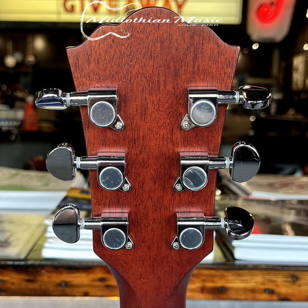 Washburn - Deep Forest Burl - 6-String Dreadnought Acoustic Guitar - Amber Fade Gloss