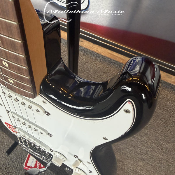 Fender 1999 MIM Stratocaster - Black Gloss Finish w/SKB Case USED