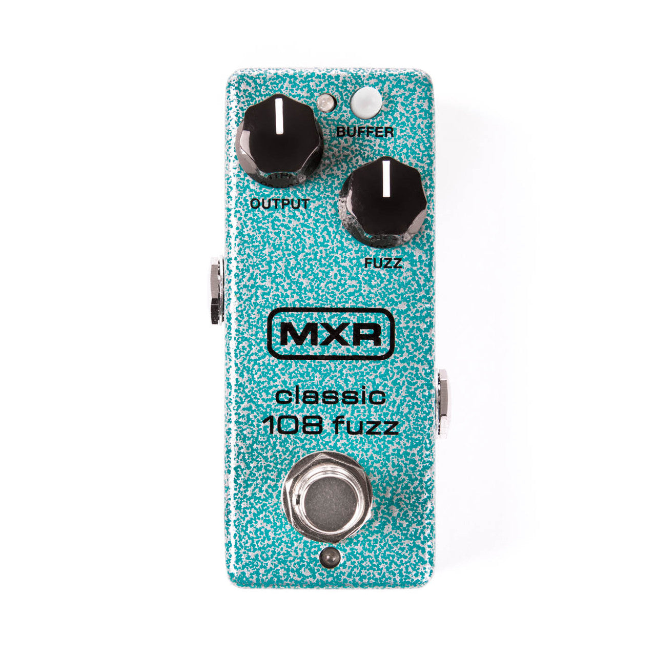 MXR - M296 - Classic 108 Fuzz Mini Pedal - Blue/Silver Finish