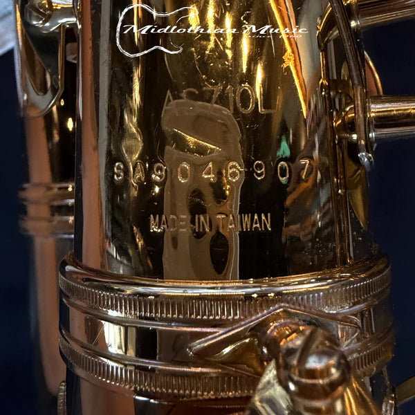 Accent AS710L Pre-Owned Alto Saxophone #SA9046907 Very Good!