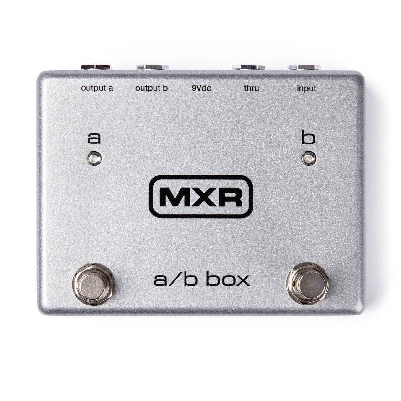 MXR M196 A/B Box Signal Switcher Pedal - Silver Finish