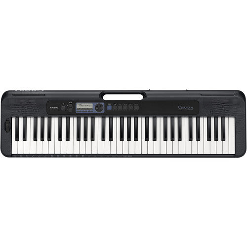 Casio - CT-S300 - 61-Key Touch-Sensitive Portable Keyboard - Black Finish