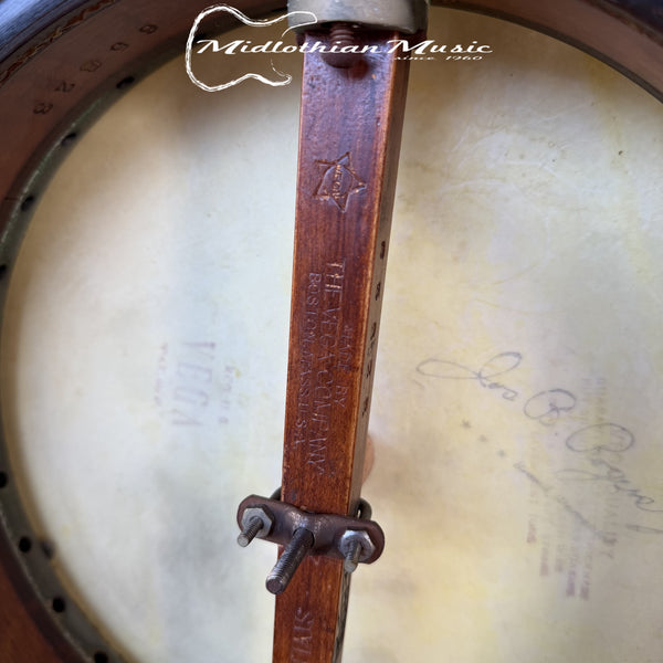 Vega Style M Tubaphone 1909 - 4-String Banjo w/Original Case & Accessories USED