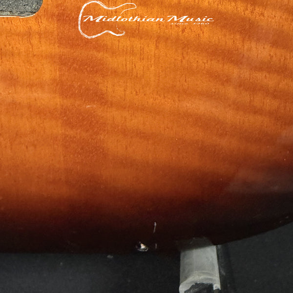 Guitar Body - For DIY Projects - Sunburst Finish w/Flame Top USED