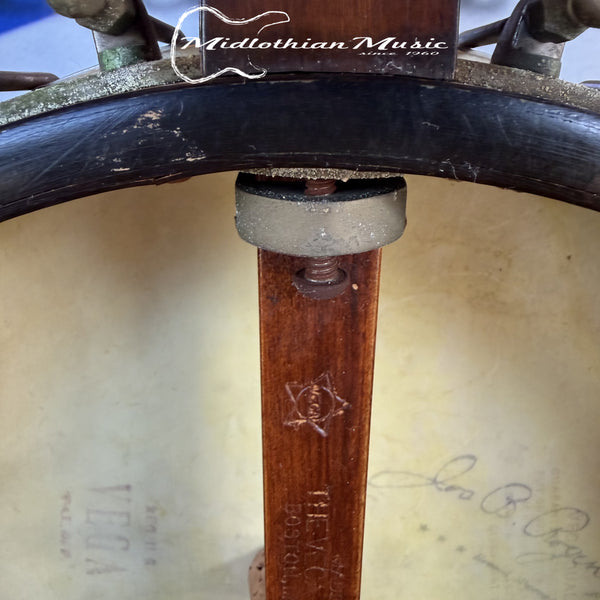 Vega Style M Tubaphone 1909 - 4-String Banjo w/Original Case & Accessories USED