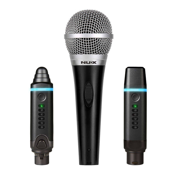 NUX B-3 Plus - Microphone Bundle (B-3 Plus 2.4GHz Wireless System & NDM-3 Dynamic Microphone)