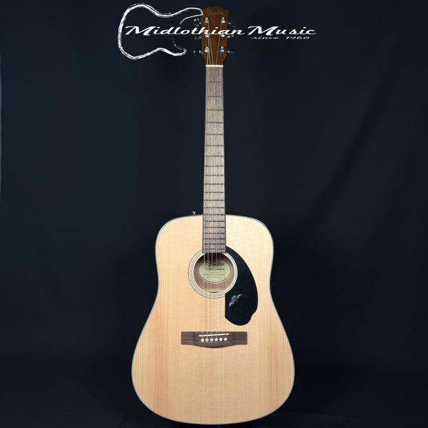 Fender CD-60S Dreadnought Acoustic Guitar - Natural Gloss