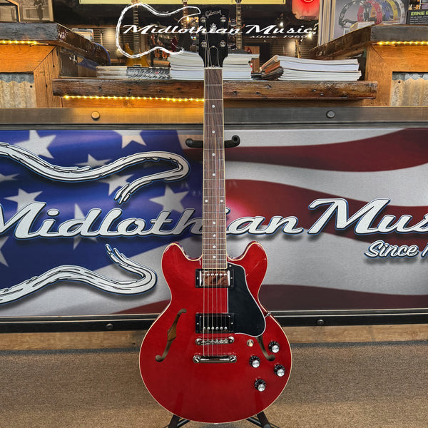 Gibson - 2024 - ES-339 Semi-Hollowbody Electric Guitar - Cherry Gloss Finish w/Case - Like New! USED