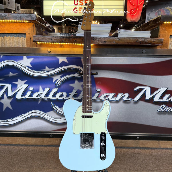 Fender - Vintera II 60s Telecaster - w/Fender Gig Bag - Sonic Blue Gloss Finish USED