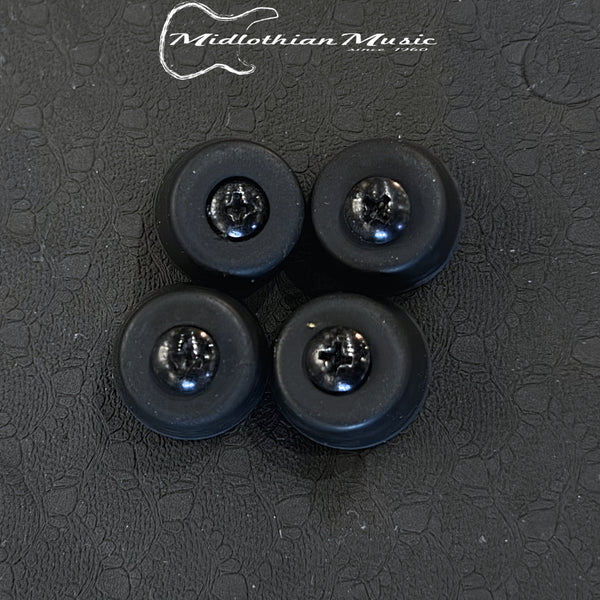 Amplifier Rubber Feet w/Black Screws (Set Of 4)