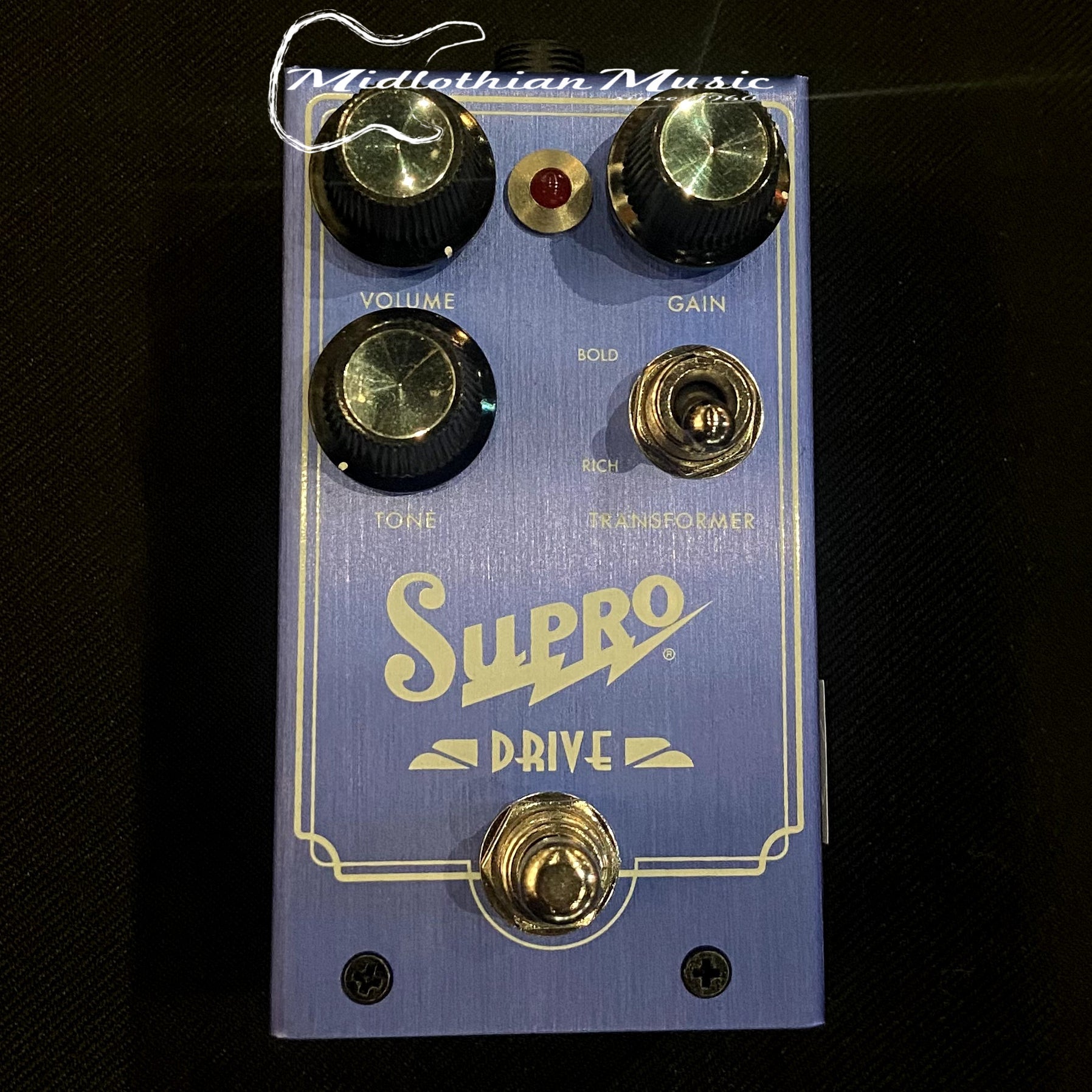 supro drive pedal Supro 1305 Drive Guitar Effects Pedal 194744446627