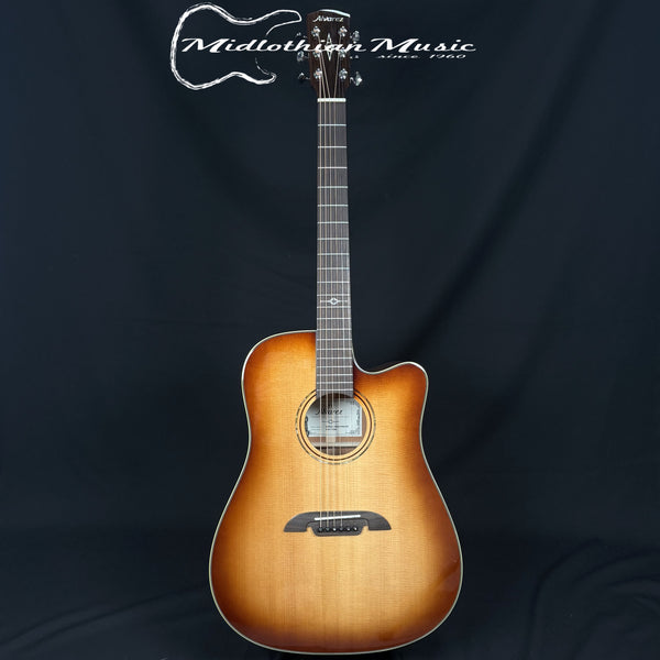 Alvarez MD60ce Masterworks Series - Acoustic-Electric Guitar - Shadowburst Gloss w/Gig Bag