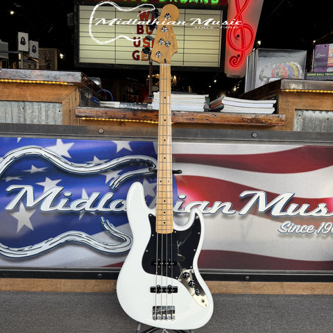 Fender 2024 MIM - 4-String Player Jazz Bass - White Gloss Finish USED