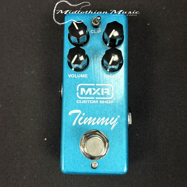 MXR Timmy Overdrive CSP027 Effect Pedal - Blue Finish USED