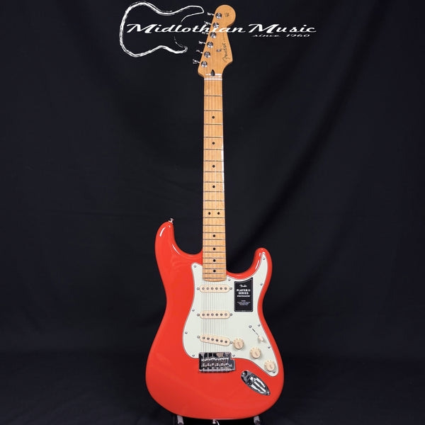 Fender - Player II Stratocaster - (3 x Single Coils) Electric Guitar - Rallye Orange Gloss Finish