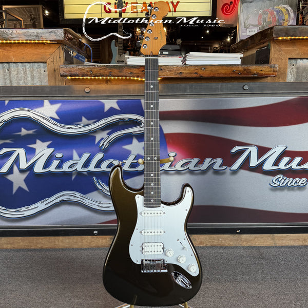 Fender American Ultra II Stratocaster HSS Electric Guitar - Texas Tea & Ebony Fingerboard w/Case USED