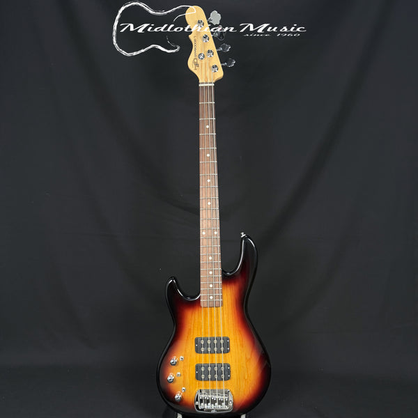 G&L Tribute L2000 - Left-Handed Electric Bass - 3-Tone Sunburst Finish