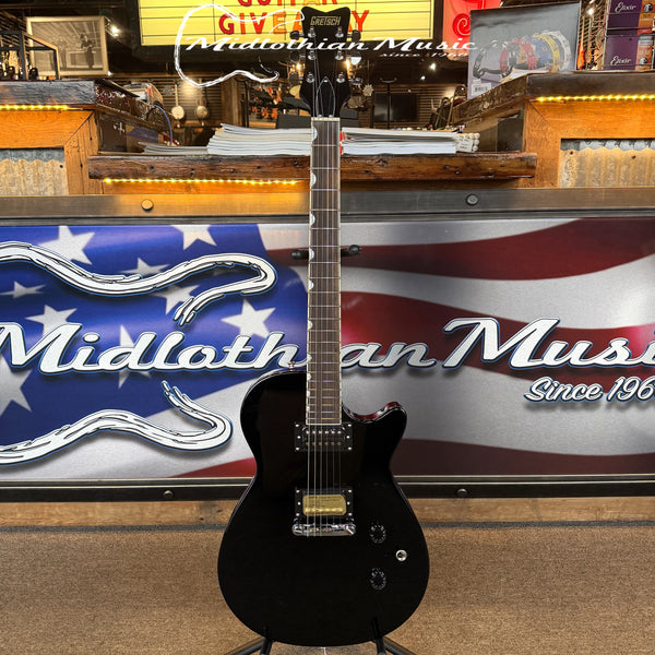 Gretsch Streamliner Jet Club Electric Guitar - Black Gloss Finish