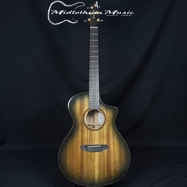 Breedlove Oregon Concert Harvest CE LTD - Myrtlewood Acoustic/Electric Guitar w/Case (27628)