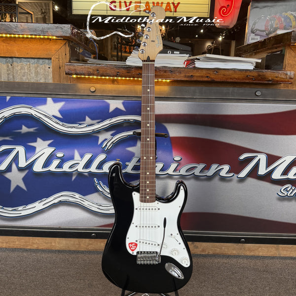 Fender 1999 MIM Stratocaster - Black Gloss Finish w/SKB Case USED