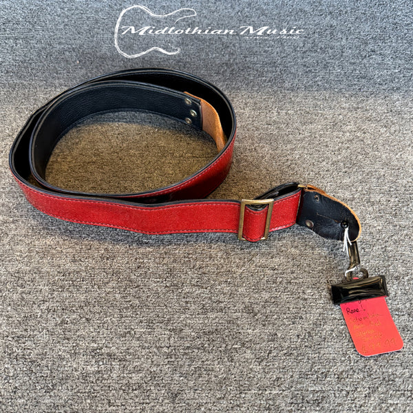 Columbia Ace USA - Vintage/Rare! - Red Sparkle Guitar Strap USED