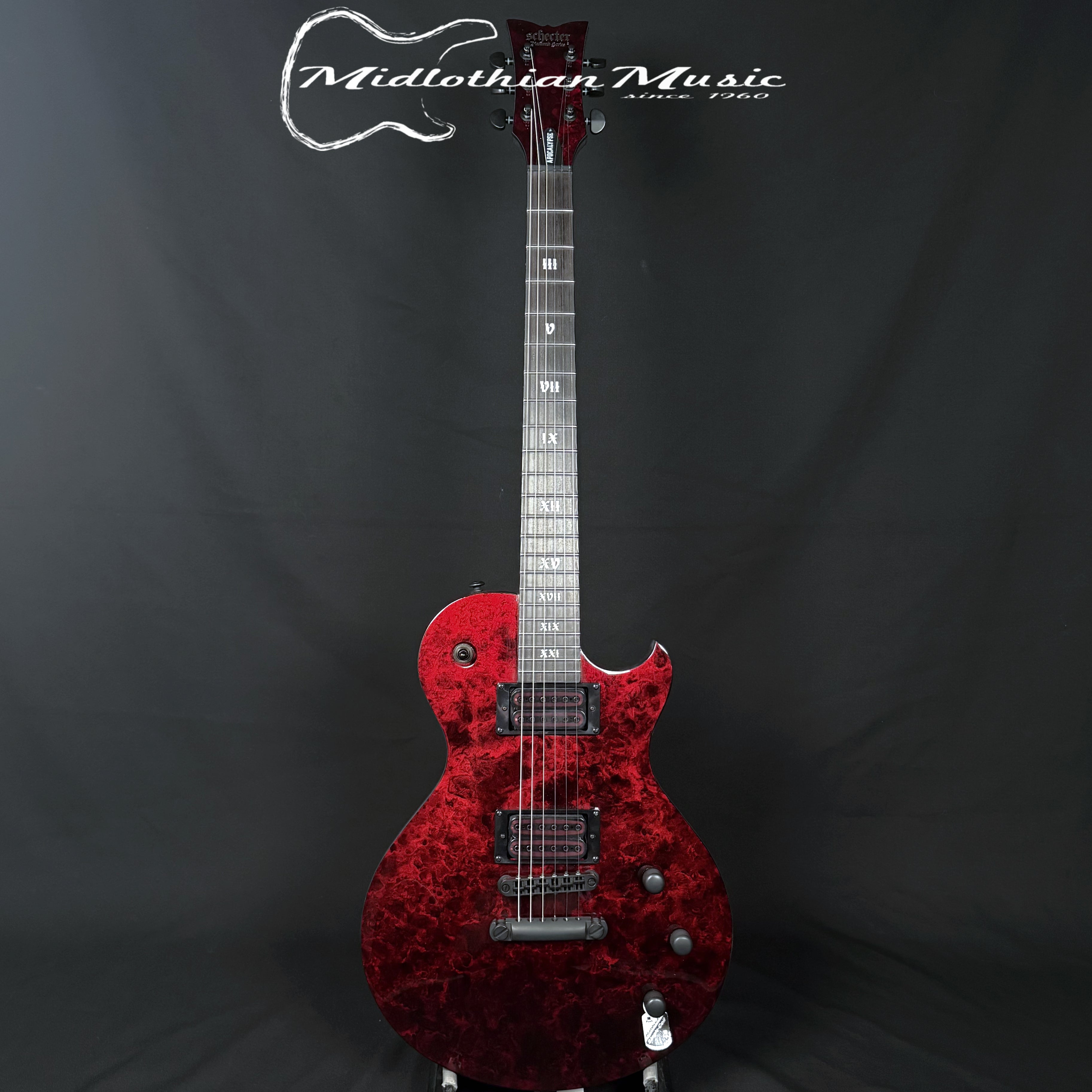 Schecter - Solo-II Apocalypse - 6-String Electric Guitar - Red Reign G