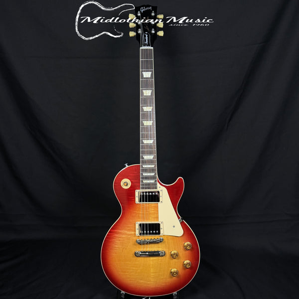 Gibson 2025 Les Paul Standard - 50s Plain Top - Dark Cherry Sunburst w/Case USED
