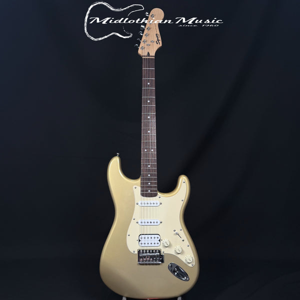 Fender - Squier Bullet Stratocaster HSS - 2014 - Shoreline Gold Gloss Finish USED