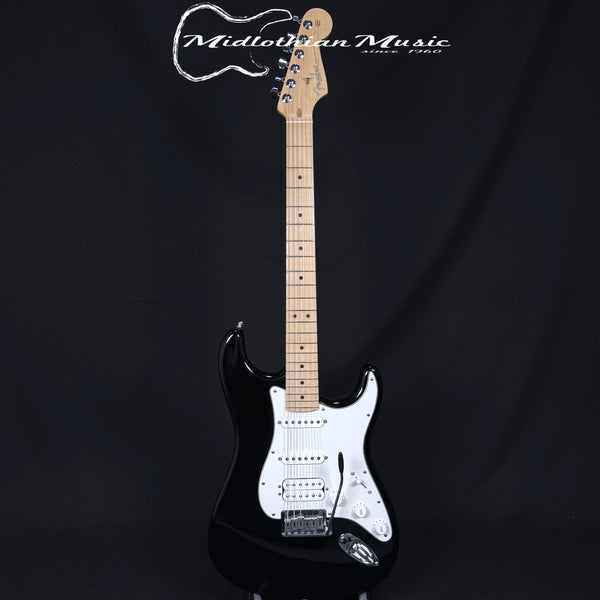 Fender USA 2004 Stratocaster Standard HSS - Black Finish w/Blue Fender Case USED