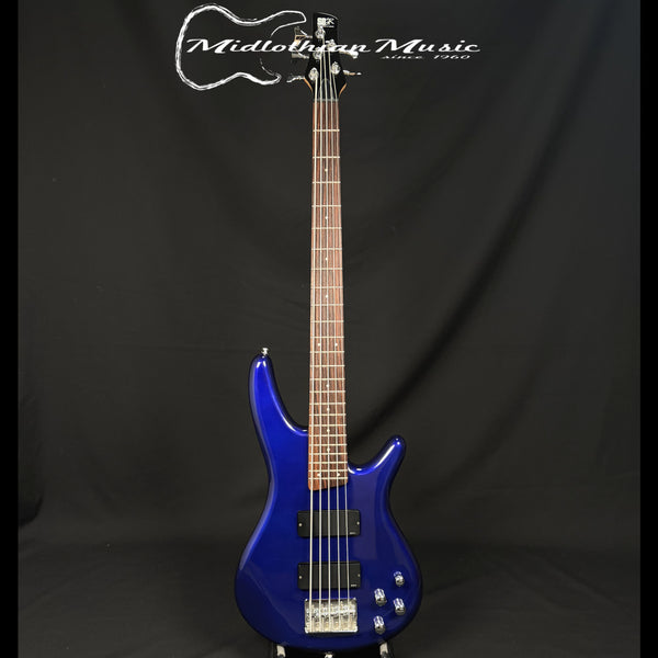 Ibanez - SR305DX - 5-String Soundgear Bass - Jewel Blue Gloss USED