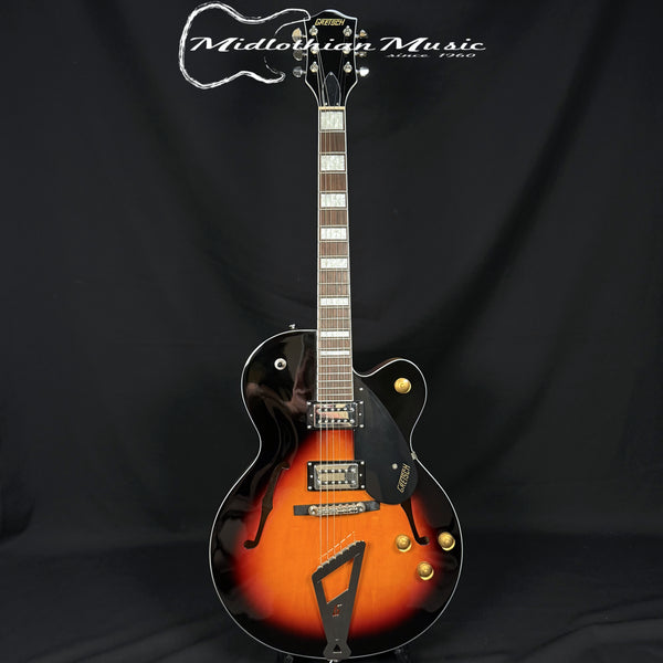 Gretsch G2420 Streamliner Hollow Body w/Chromatic II Tailpiece - Aged Brooklyn Burst Finish