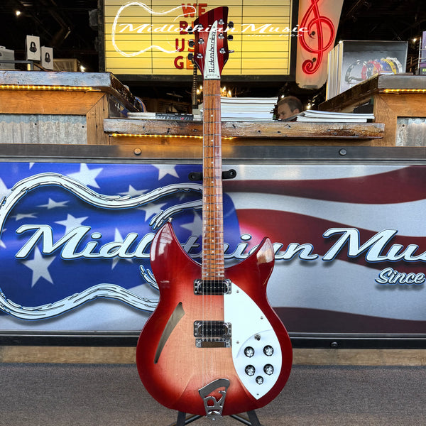 Rickenbacker 330 6-String Electric Guitar - 1997! w/Original Case Fireglo USED