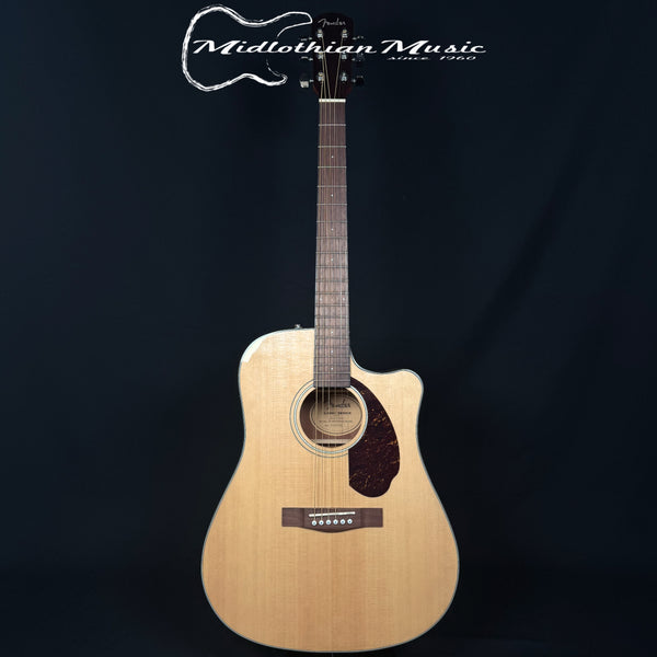 Fender CD-140SCE - Acoustic/Electric Guitar w/Case - Natural Gloss Finish