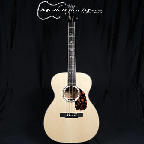 Larrivee OM-40 Silver Oak Deluxe Acoustic Guitar w/Case - Natural Satin Finish (139075)