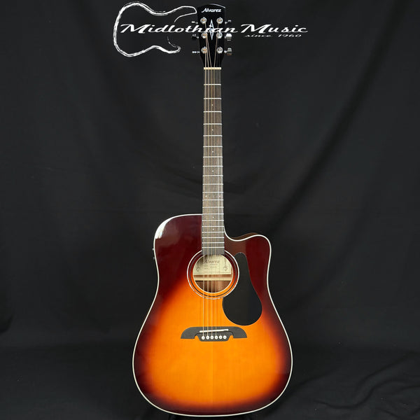 Alvarez - RD26CESB - Regent Dreadnought Cutaway - Acoustic-Electric Guitar - Sunburst Gloss Finish w/Gig Bag