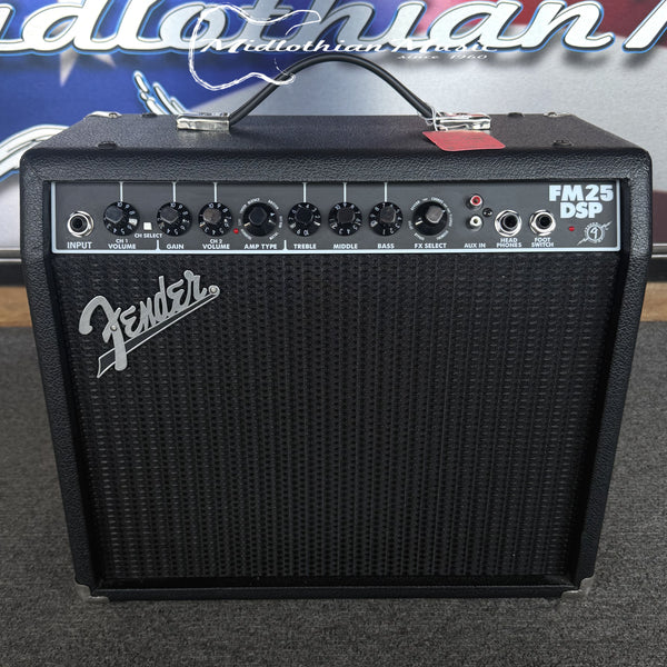 Fender - FM 25 DSP -2-Channel - 1 x 10" - 25-Watt - Digital Modeling Guitar Combo Amp USED