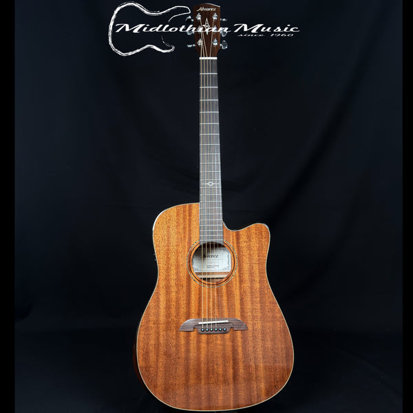 Alvarez AED66ce Armrest - Artist Elite Series - Acoustic-Electric Guitar - Natural Gloss Finish