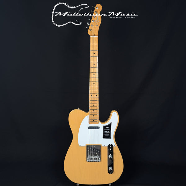 Fender - Vintera III - Late '50s Telecaster - Electric Guitar - w/Gig Bag - Butterscotch Blonde Gloss Finish