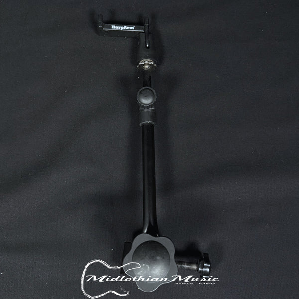 HarpArm - Ultimate Harmonica Holder - Attaches To Mic Stands - Black Finish USED