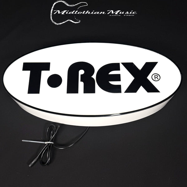 T-Rex Effects (Guitar Pedals) - Light Up Sign - Warm Color NEW!