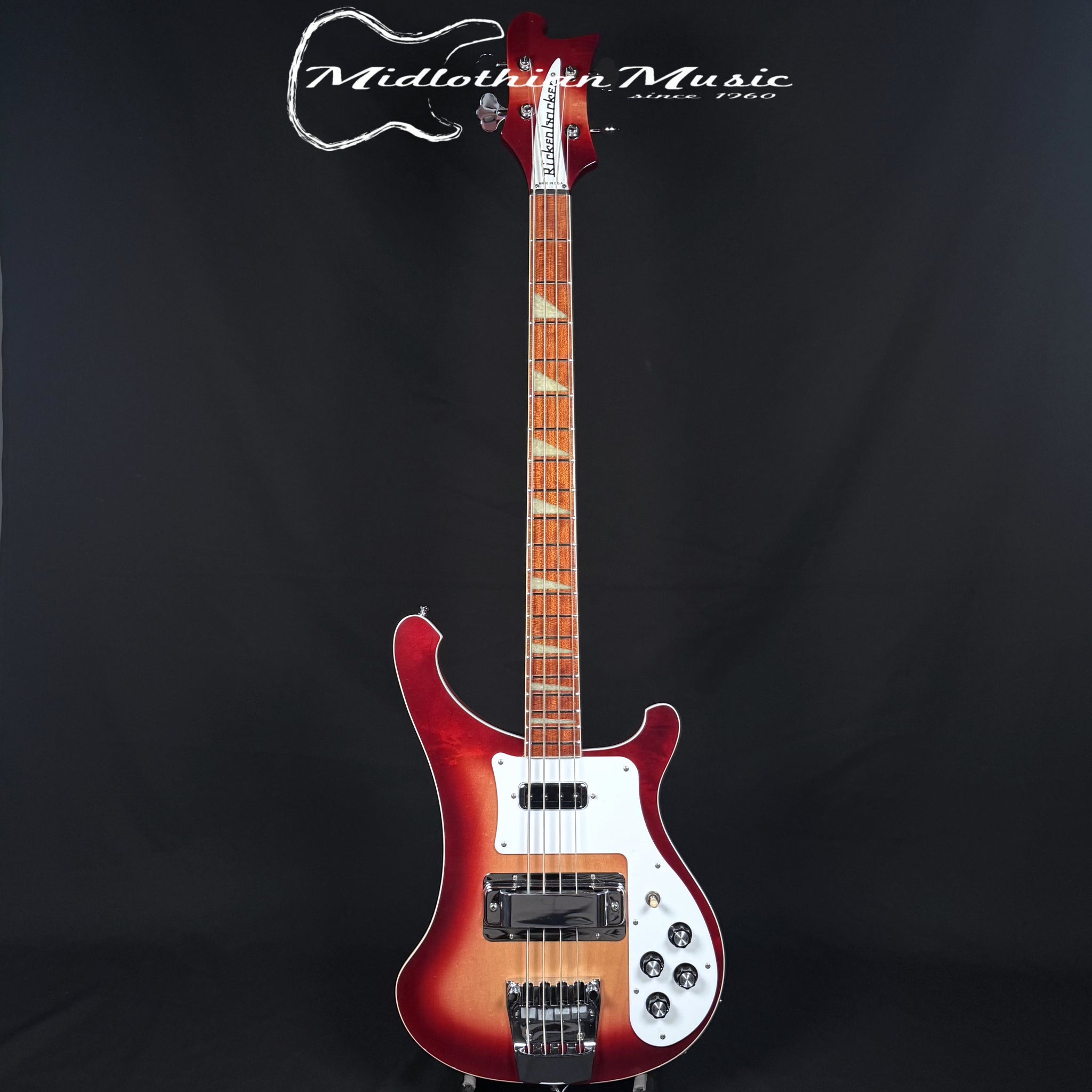 Rickenbacker - 1999 4003 4-String Stereo Bass - Fireglo w/Original - C