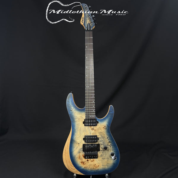 Schecter - Reaper-6 FR (Floyd Rose) Electric Guitar - Satin Sky Blue Finish
