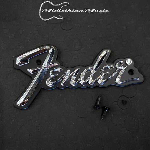 Fender - Amp Logo w/Screws - 4 1/2" Size