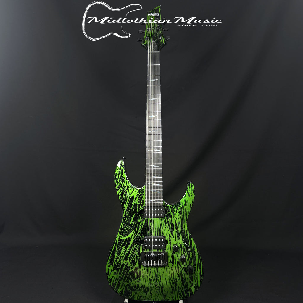 Schecter C-1 Silver Mountain - 6-String Electric Guitar - Toxic Venom
