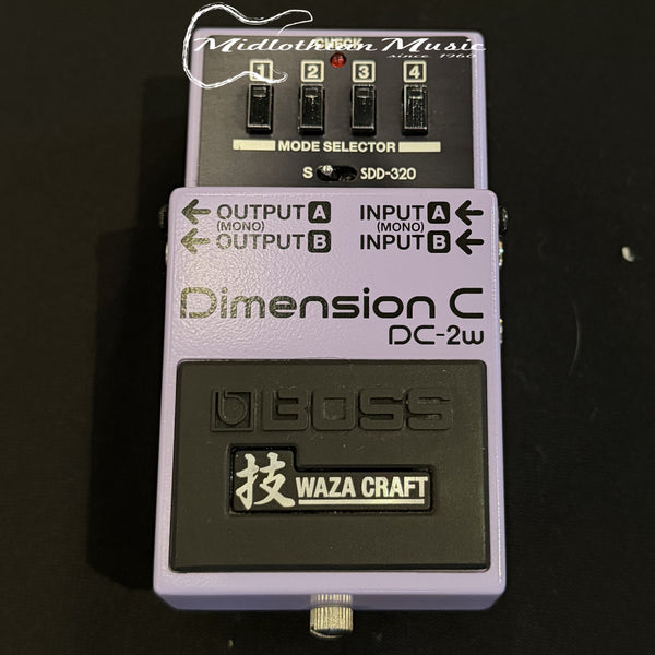 Boss - Waza Craft Dimension Chorus - DC-2W Effect Pedal USED