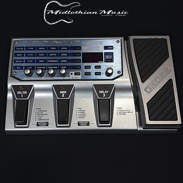 Boss - ME-20 - Multi Effects Processor w/Power Supply USED