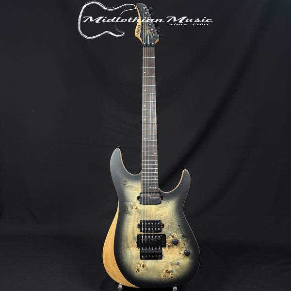 Schecter - Reaper-6 FR S (Floyd Rose & Sustaniac) - 6-String Electric Guitar - Satin Charcoal Burst Finish