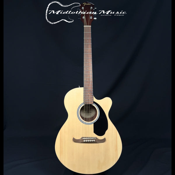Fender - FA-135CE Concert - Acoustic-Electric Guitar - Natural Gloss Finish USED