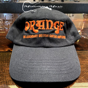 Orange Amplifiers Logo Hat - Black/Orange Finish - Strapback