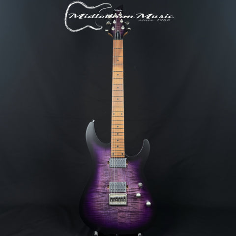 Schecter - C-1 Standard Plus - 6-String Electric Guitar - Purple Burst